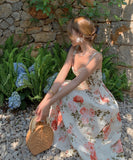 サンドレス ワンピース ロングドレス かわいい ゴージャス インスタ映え最適 MY2-XD-BH3F332-A#1020#50