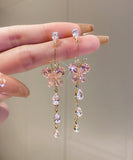 【8タイプ】ピアス ピンク系 新作 かわいい ゴージャス 高見え MY2-BY-HE9415