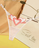 7色Ｔバック パンツ 下着 レース 刺繡 かわいい MY8-ZR2260