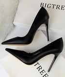 10cm/7.5cm 7色 無地 ゴージャス ハイヒール パンプス 新作 美脚効果 MY5-DS9511-17