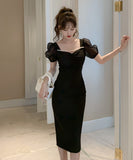 2色 膝丈ドレス ドレス 宴会 パーティードレス 結婚式 披露宴 二次会 MY2-JY4047