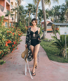 レース 刺繡 海 セクシー レディース 水着 MY7002