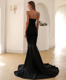 xs--xl ロングドレス パーティードレス 脚長効果 大人かわいい 肌見せ セクシー 結婚式 披露宴 MY2-PC-FT1683