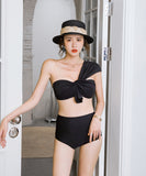 ビキニ ワンショルダー デザイン セクシー かわいい 韓国 海 MY7008