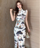 レース 花柄 かわいい レディース ロングドレス MY2031