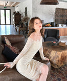 ロングドレス キャバドレス レース 大人 かわいい 高見え 新作 MY2-MLS5087