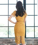 2色 キャバドレス ひざ掛け ドレス レース セクシー 高品質 MY2-ZED889314N171