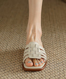 夏ぺたんこ サンダル 新作 ゴージャス 高見え 柔らかい 歩きやすい MY5-XK005