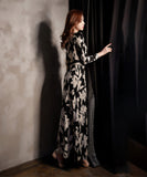 ロングドレス 新作 ゴージャス 高見え 花柄 MY2-ZED888890HY