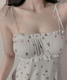 INS 花柄 大人かわいい 清楚感 ルームウェア パジャマ MY8016-GR1314