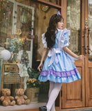 【8点セット】ハロウィン メイド かわいい ミニドレス キャバドレス 新作 MY2102