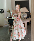 サンドレス ワンピース ロングドレス かわいい ゴージャス インスタ映え最適 MY2-XD-BH3F332-A#1020#50