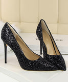 パンプス ハイヒール 新作 ピカピカ 8色 高見え MY5-DS9219-1