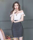 ミニドレス キャバドレス かわいい ストラップ 谷間魅せ 新作 MY2-ZED883333A71