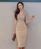 ひざ丈ドレス ミニドレス ゴージャス パーティードレス 結婚式 MY2-ZED886322BH506