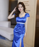 【4色】新作 ロングドレス キャバドレス キラキラ ゴージャス 高見え MY2-HY658