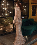 【3色】ナイトドレス キラキラ 谷間魅せ 誕生日 宴会 背露出 セクター 高級感 XH2-YFTK1126