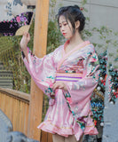 5色 コスプレ ミニドレス 花魁 セクシー お化けの日 指名 売れ子 MY2-YS01