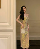 キャバドレス セクシー PartyQueen ワンショルダー キラキラ ナイトクラブ XH2-ZED885298DXH448