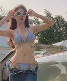 BIKINI 水着 ビキニ キラキラ セクシー かわいい 人魚姫 新作 MY7-PB22