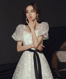 ロングドレス パーティードレス ウェディングドレス 高級感 ゴージャス MY2-WS-B1