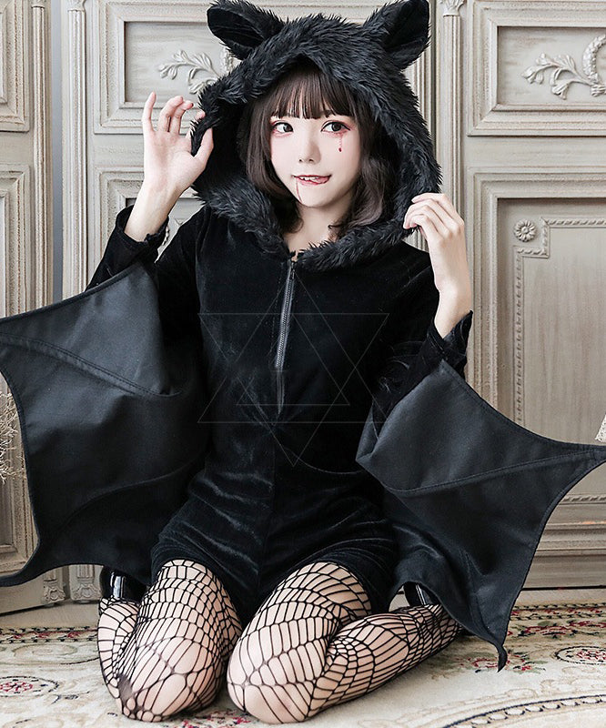 帽子付き ハロウィン コスプレ かわいい 新作 セクシー オールインワン