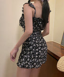 水着 フリル 花柄 かわいい 新作 モノキニ タンキニ MY7-AWY2310