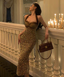 ロングドレス パーティードレス 宴会 パーティー セクシー ピカピカ MY2-MLS7263