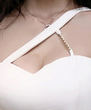 セクシー オフショルダー スプリットヒップ ドレス デザイン センス ZD2517-YM8601