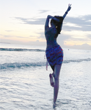 水着 レディース タンキニ セパレート ビキニ ビスチェ風  体型カバー かわいい ハイウエス スカート XY-DP-A29612