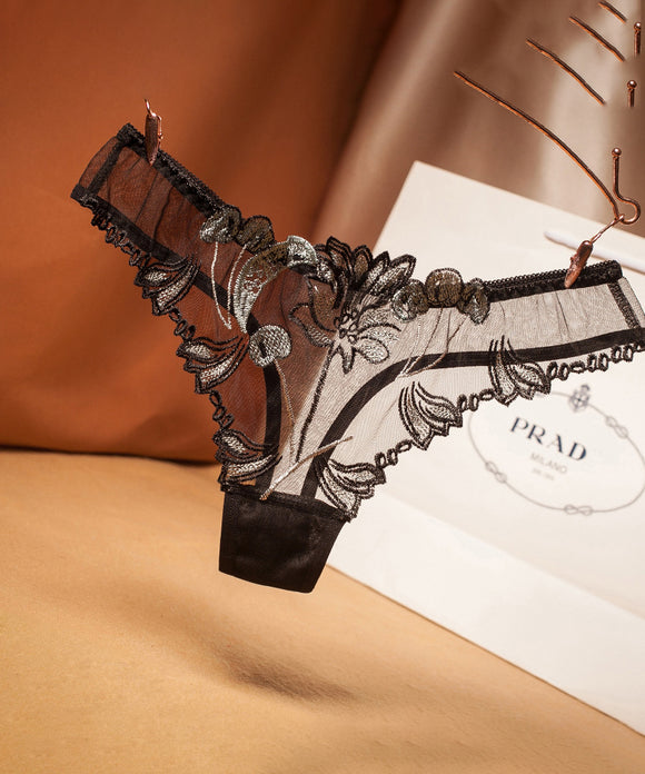 下着 レース 透け感 かわいい 刺繡 MY8-ZR3026