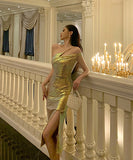 キャバドレス セクシー PartyQueen ワンショルダー キラキラ ナイトクラブ XH2-ZED885298DXH448