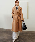 【5色】高品質 カシミヤ コート オーバーサイズ 韓国スタイル チェスターコート ウール Chic XH2-BQL002