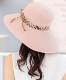 5色選択可能 帽子 夏の必須 淑やか 実用性 花柄 XH9-XM002