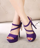 【15cmヒール】4色 ハイヒール 新作 リボン キラキラ MY5-ZJ006