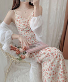 サンドレス ワンピース ドレス 新作 花柄 SNS映え 超人気 MY2-AMY3077