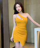 キラキラ ミニドレス キャバドレス かわいい 新作 バスト強調 かわいい MY2-YM8663