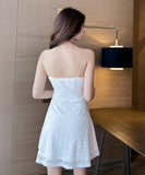 ミニドレス キャバドレス かわいい 新作 レース MY2-MLS118