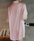 パジャマ ルームウェア フリル 清楚感 かわいい セクシー 肌触りの良い XY-XE-2139