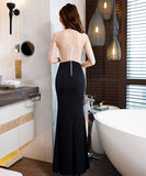 刺繍 花柄 匠手作り フラワー ドレス ロングドレス  パーティードレス YN2165