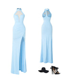 ロングドレス パーティードレス ゴージャス 背露出 セクシー 新作 MY2-XYD2203