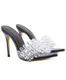 3色 ハイヒール スリッパ ダイヤモンド 履きやすい セクシー XH5-XL-BLE-128-80