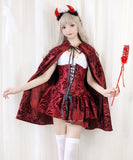 【7点セット】ハロウィン コスプレ 小悪魔 セクシー 新作 イベント 映え MY2-ZJ1582