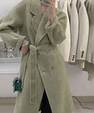 【3色】高品質 カシミヤ コート オーバーサイズ チェスターコート ウール 通勤 XH2-BQL88009