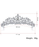 ティアラ ピカピカ クラウン キャバ嬢 ダイヤモンド 姫様 XH3-DBHB- DA013-A