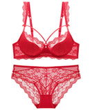 【5色】勝負下着 ストラップ レース セクシー ボリューム感 XH9-SMX9271