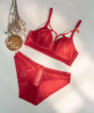 5色 ストラップ ブラ 下着 新作 セクシー 肌見せ 新作 MY9-XQ5331