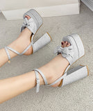 3色 ハイヒール きらきら リボン かわいい MY5-XL-MN-653-7