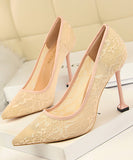 【7色】ハイヒール ゴージャス 新作 高級感 通勤 MY5-DS-17175-11