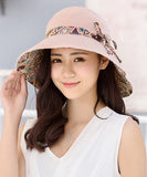 5色選択可能 帽子 夏の必須 淑やか 実用性 花柄 XH9-XM002